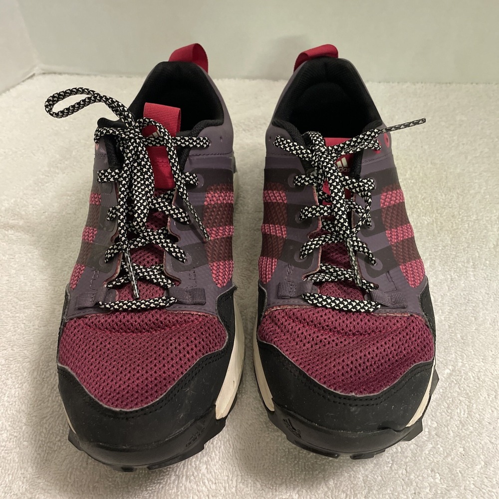 Adidas Kanadia‎ TR7 Womens Size 8 Athletic Pink Blue Trail Running Shoes